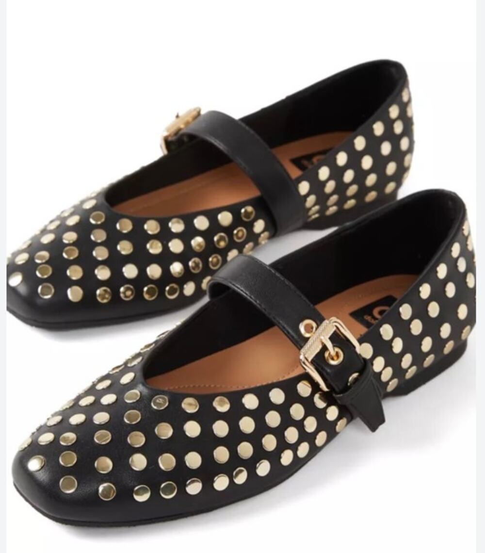 DV Dolce Vita Mulaney Stud Mary Jane Flats Sz. 9